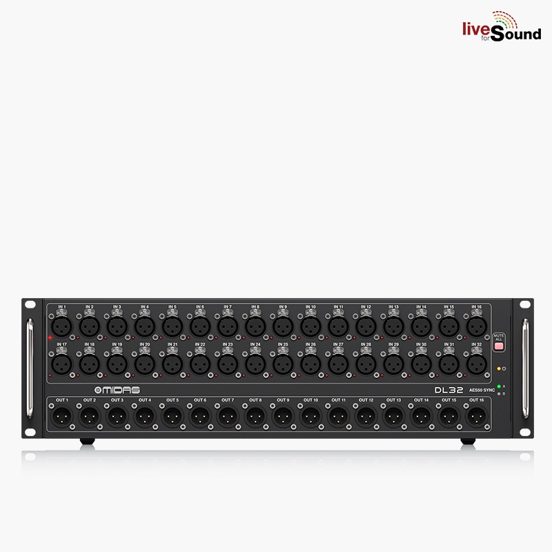 MIDAS DL32 สเตจบ๊อกซ์ 32 in/ 16 out