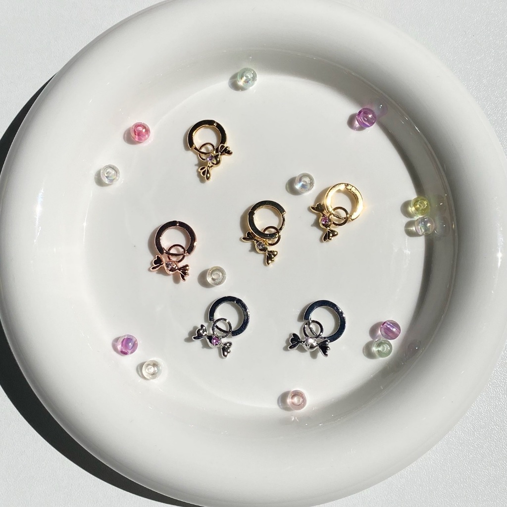Petite Candy Hoop ต่างหูห่วงห้อยชาร์มขนม