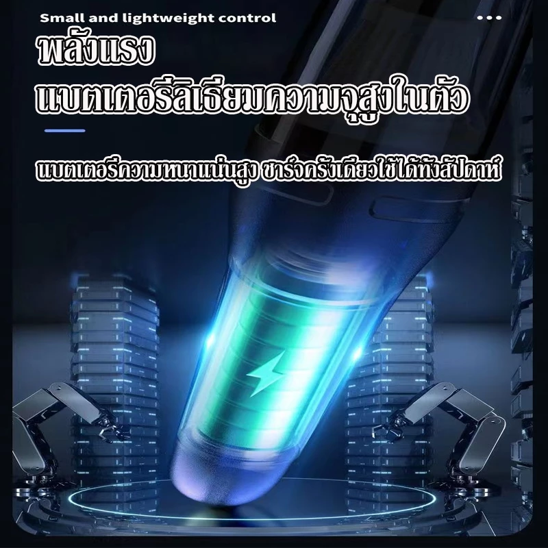 ดูด/สูบ/เป่าได้️ 6in1 เครื่องดูดฝุ่น เล็ก แรงดูดสูง980000Pa ใช้ได้ทั้งรถและบ้าน ดูดฝุ่นไร้สาย thumbnail 4