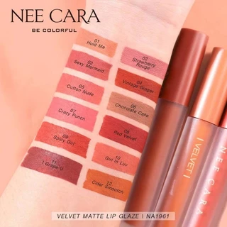 Nee Cara Velvet Matte Lip Glaze (NA1961) นีคาร่า เวลเวท แมท ลิป เกรซ.