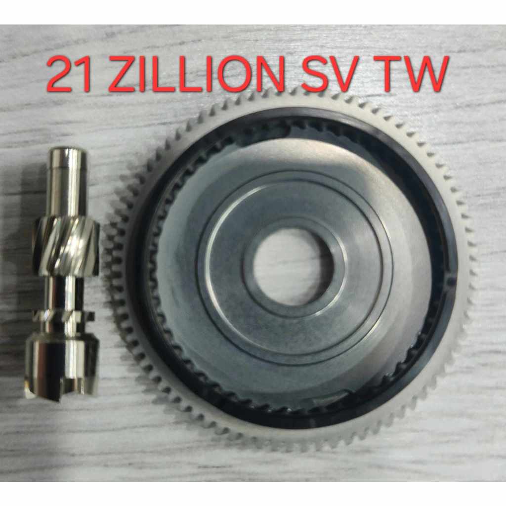 ชุดเฟือง Daiwa 21Zillion SV TW ​ รอบ 7 มีทั้งหมุนซ้ายและหมุนขวา เมน+พีเนี่ยน ของใหม่ อะไหล่ไดว่าแท้