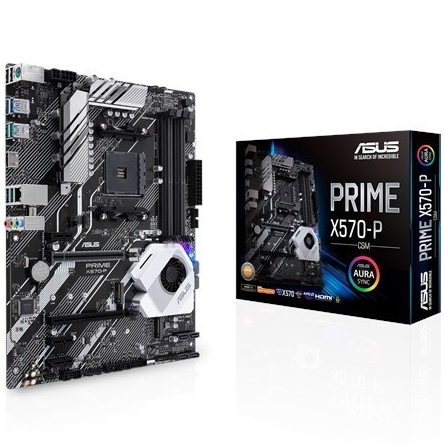 เมนบอร์ด ASUS PRIME X570-P|CSM สำหรับ AMD AM4