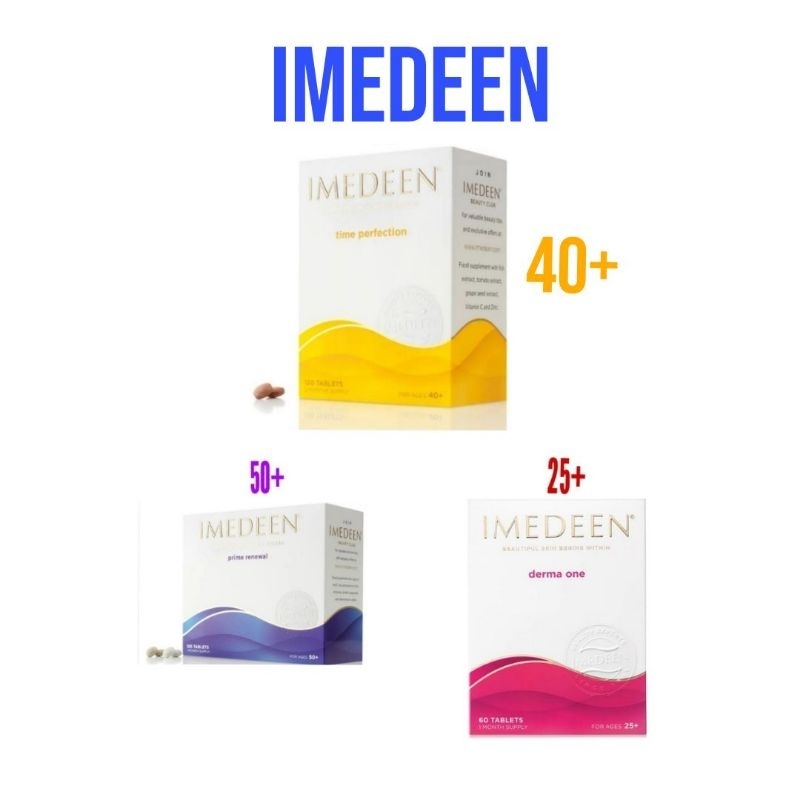 พร้อมส่งค่ะ Imedeen Time Perfection Imedeen Prime Renewal (120 เม็ด) กล่องซีล 60, 120 tablets Exp.12