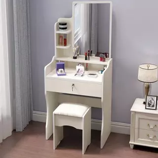 furnituredirect โต๊ะเครื่องแป้ง พร้อมเก้าอี้ โต๊ะแต่งหน้า มี 2 ขนาด H 5601 5602