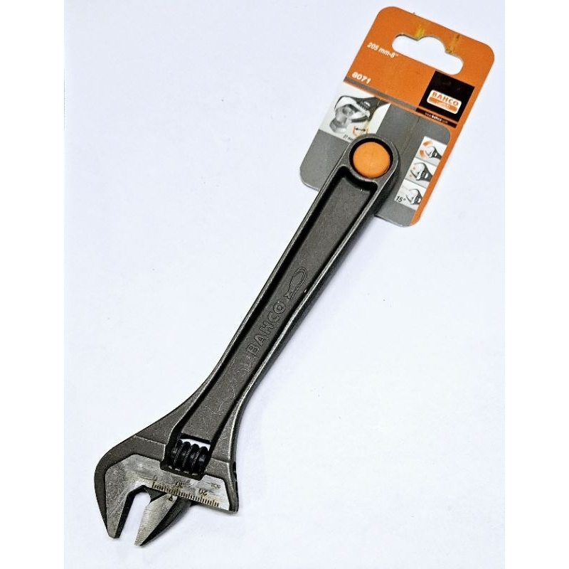 Bahco 8071 ประแจเลื่อน 8 นิ้ว DIN3117 ISO 6787