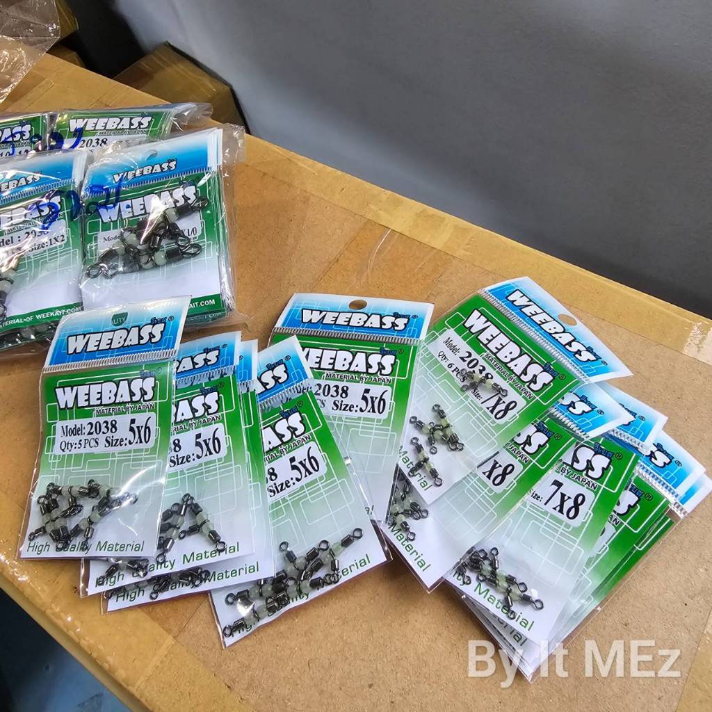 ของแท้ ราคาถูก ❗❗ ลูกหมุน 3 ทาง WEEBASS รุ่น PK 2038 อุปกรณ์ปลายสาย (แบบซอง) - รูปที่ 4