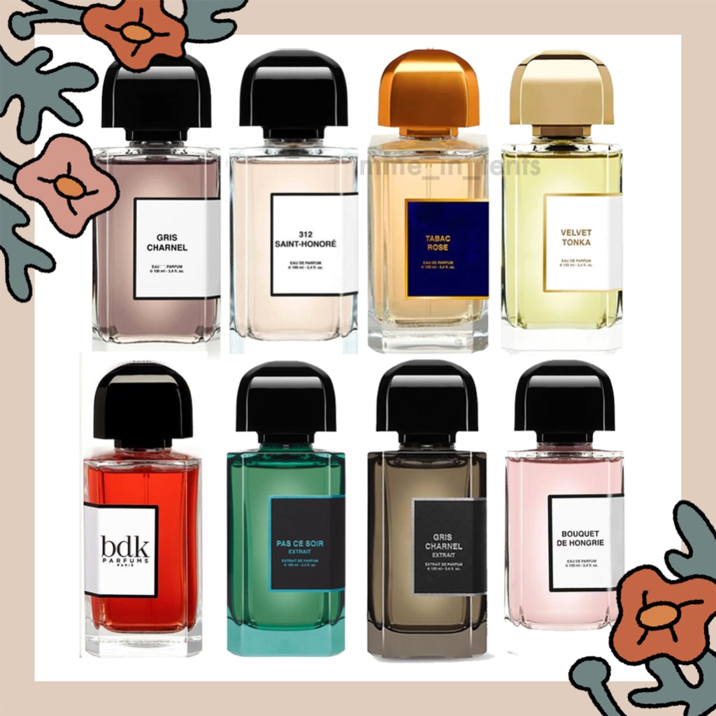 แบ่งขายน้ำหอม BDK Parfums กลิ่น Gris Charnel | Bouquet de Hongrie | Rouge Smoking | 312 Saint Honore