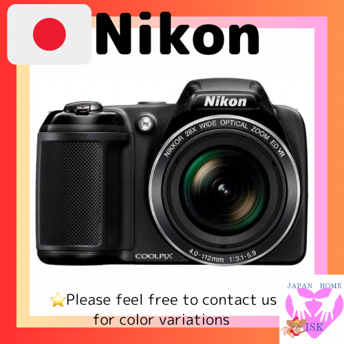 กล้องดิจิตอล Nikon Coolpix L340 20.2 Mp พร้อมซูมออปติคัล 28 เท่า ส่งตรงจากญี่ปุ่น กล้องญี่ปุ่นมือสอง