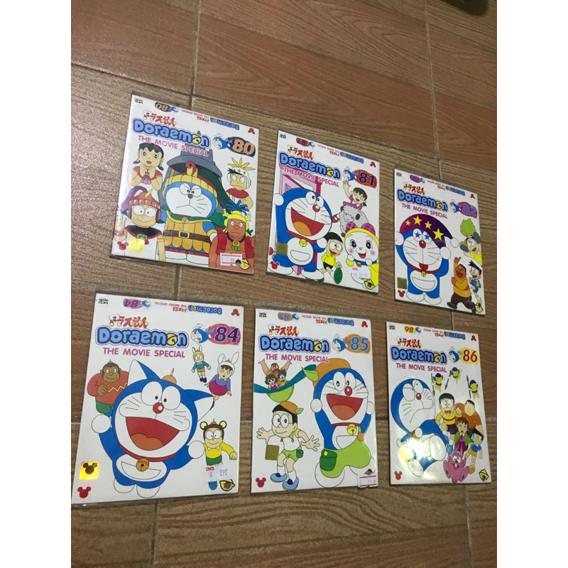 Doraemon โดราเอมอน วีซีดีแผ่นแท้ 80-86