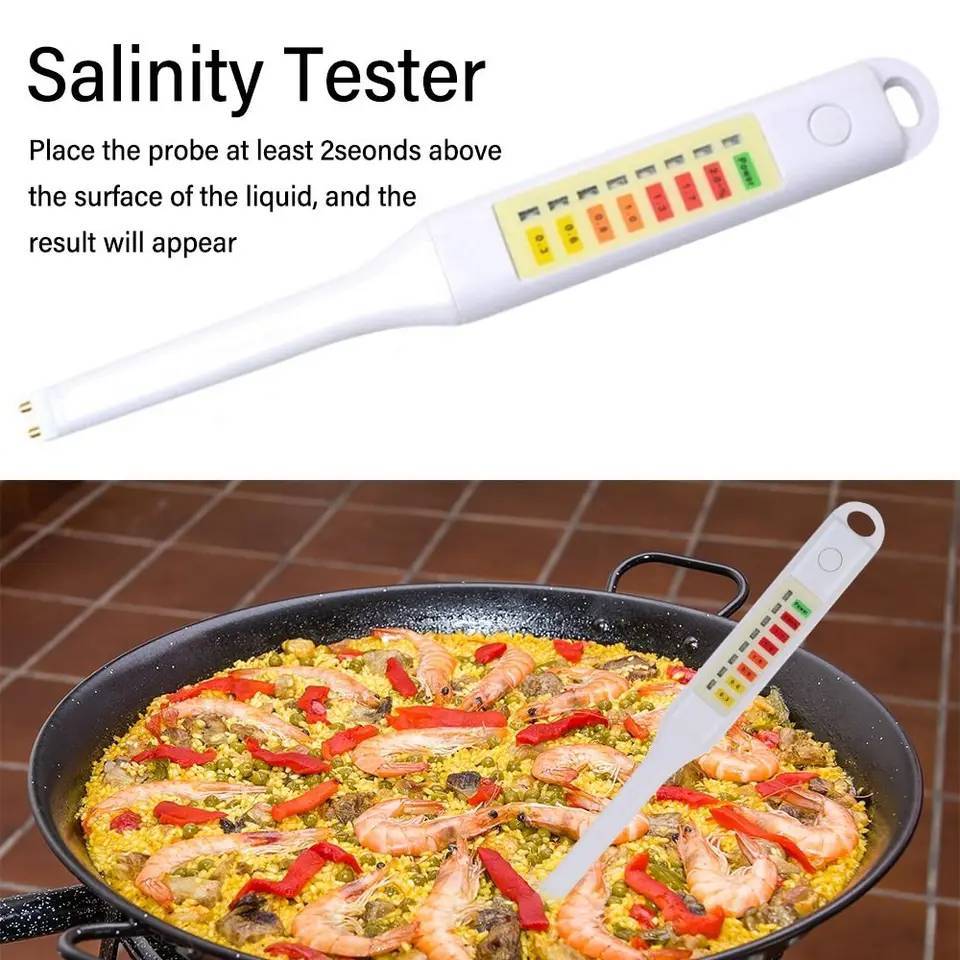 เครื่องวัดความเค็ม ปากกาวัดความเค็ม LED Salinity Tester