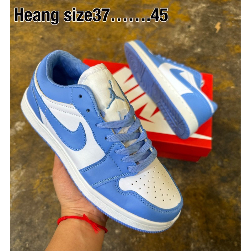 💥รองเท้าจอร์-แดน💯รองเท้าjodan 1 low ✔️ รองเท้าผ้าใบผู้หญิงผู้ชายพร้อมส่ง