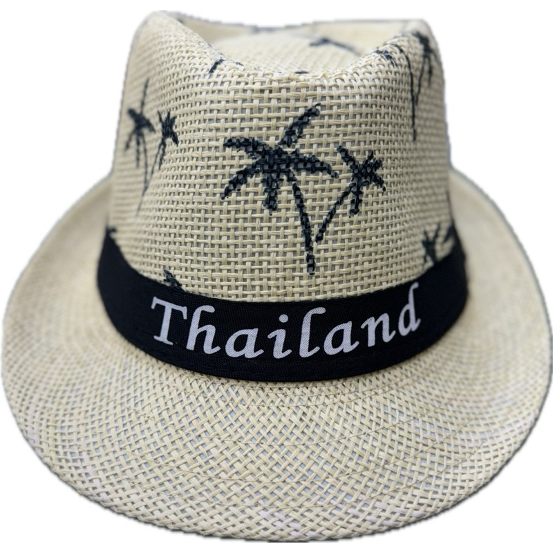 หมวกแจ๊สไทยแลนด์มะพร้าวปีกสั้นพร้อมส่ง
