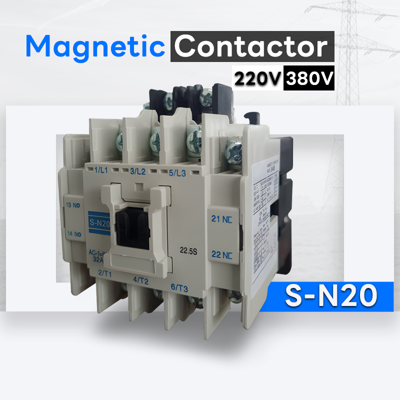 แมกเนติก S-N20 Magnetic Contactor 220V 380V