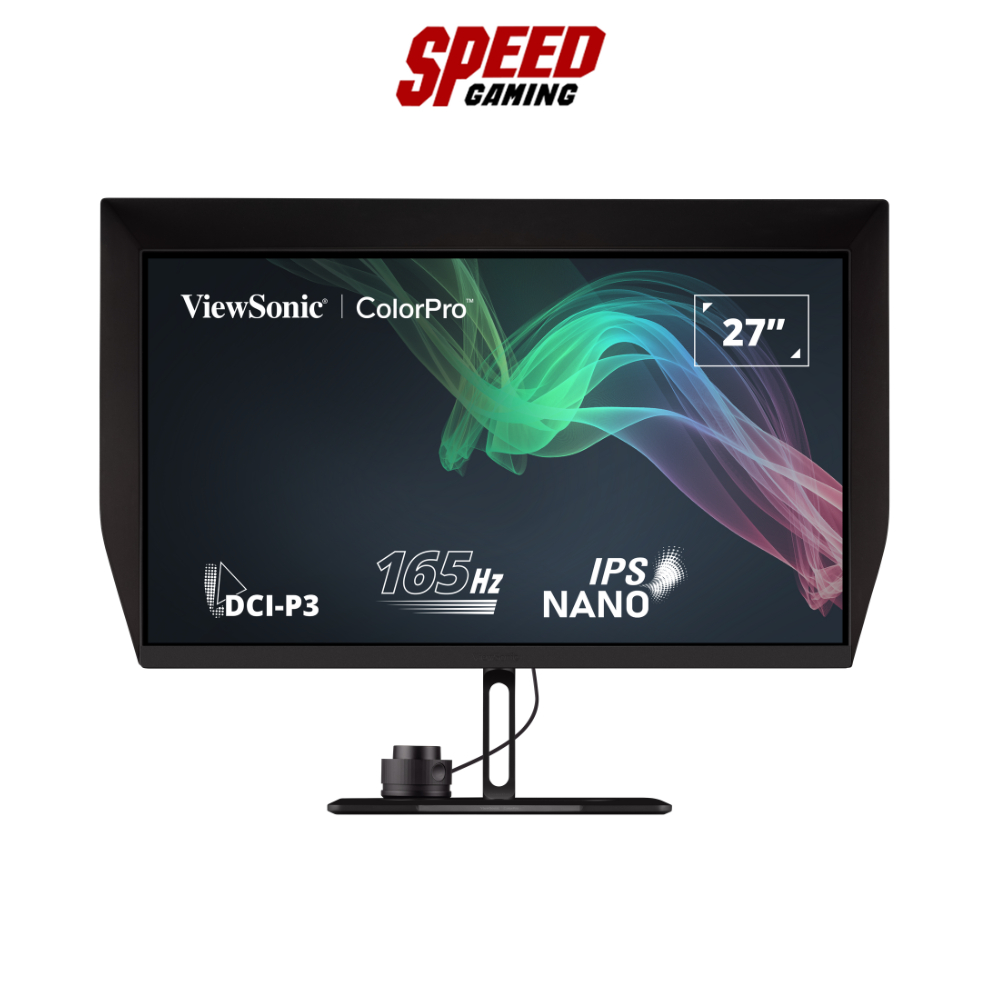 VIEWSONIC VP2776 27" IPS QHD 165Hz BLACK MONITOR (จอมอนิเตอร์) : By Speed Gaming