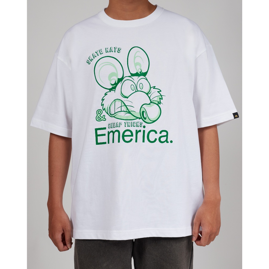 EMERICA เสื้อยืด SKATE RAT SS TEES