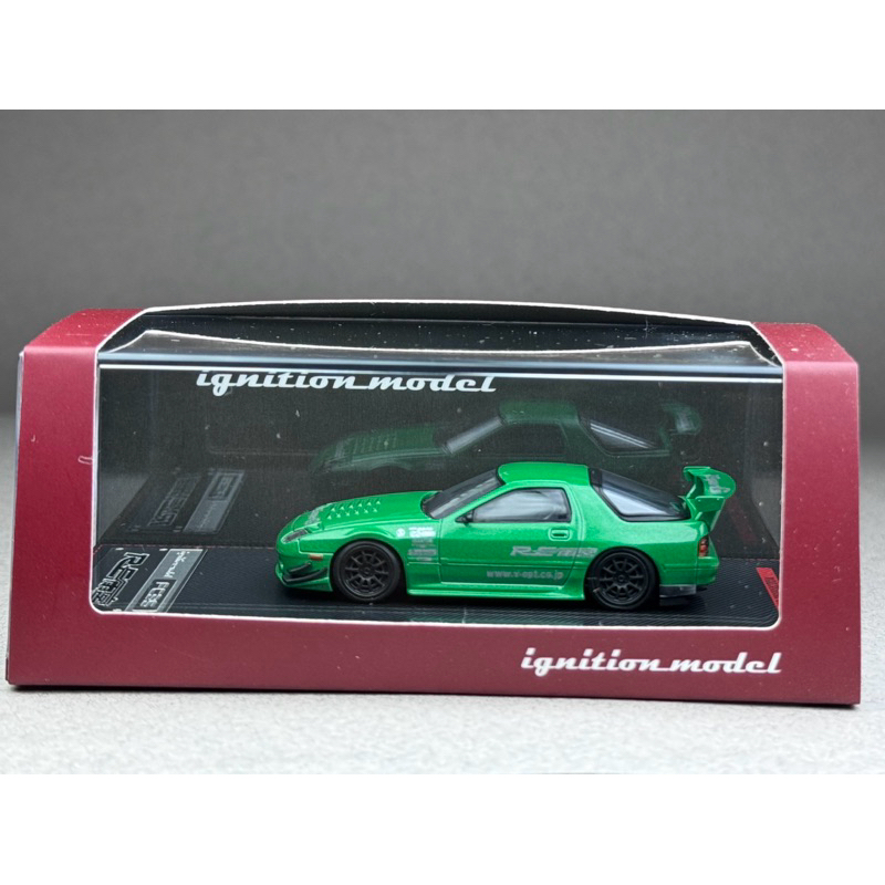 Mazda RX7 FC3S RE Amemiya Green Metallic 2496 Scale 1:64 ยี่ห้อ Ignition