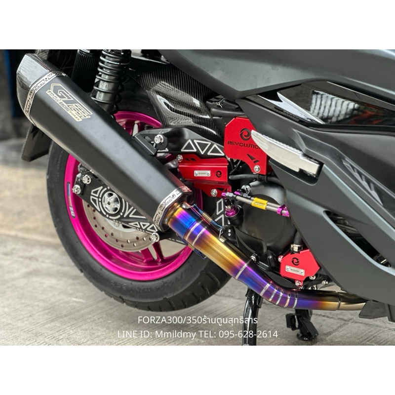 ท่อแต่งGT-Tech #Forza350 #Forza300 #ADV350 ฟรีเเคสลดเสียง