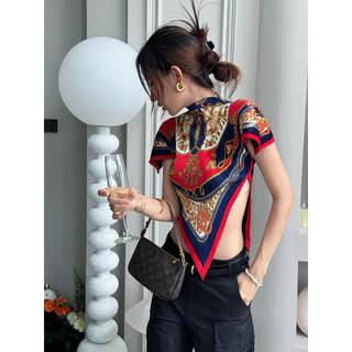 เสื้ออัดพลีทลายสวยมาก งานแรร์ หรูมาก 💖