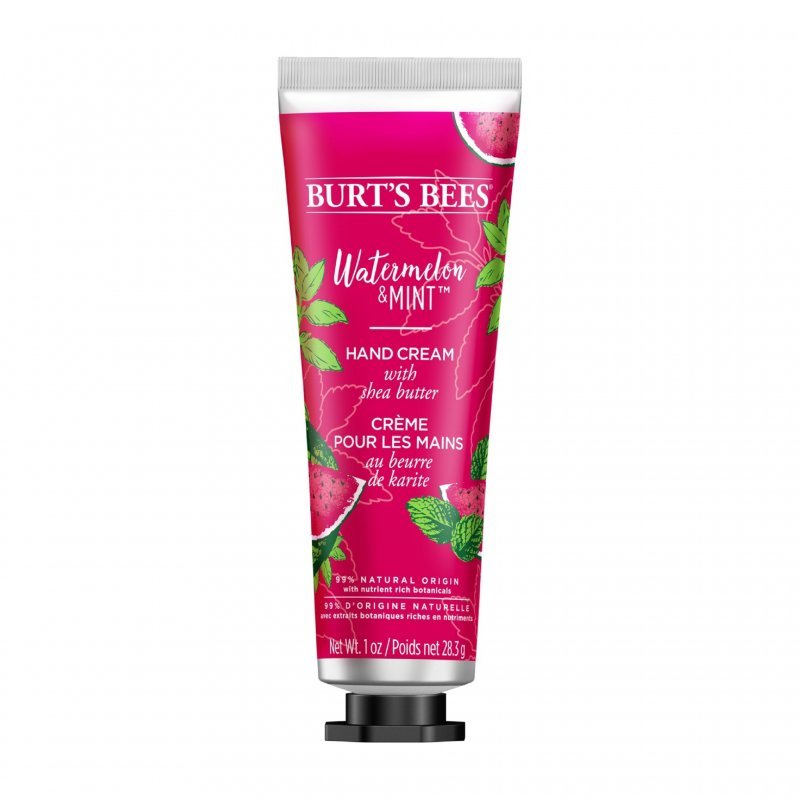 (No Box) Burt's Bees WATERMELON AND MINT HAND CREAM 28.3 g