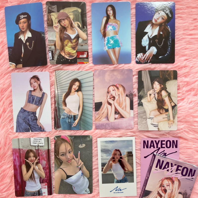 🚨ลด100 เมื่อสั่งซื้อหน้าวิดีโอ✨TWICE NAYEON - PHOTOCARD 2nd Mini album 'NA'