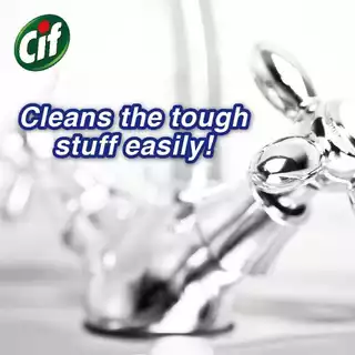 Cif Cleaning Cream ผลิตภัณฑ์ขจัดคราบฝั่งลึก กลิ่นเลม่อน และ ออริจินัล 660 ml Cif Cream ล้างครัว