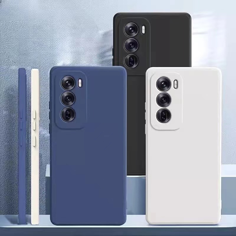 Reno 12F 5G/Reno 12Pro 5G(พร้อมส่งในไทย)เคสTPUนิ่มสีพาสเทลแบบคลุมกล้องOPPO Reno12 5G/Reno 12 Pro 5Gตรงรุ่น ราคา ถูกที่สุด ดีลบีเคเค แกลเลอรีภาพที่ 2
