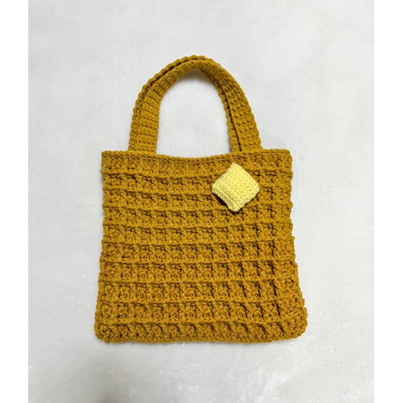 Zzz.Studio 🧇 กระเป๋าถัก Waffle Bag