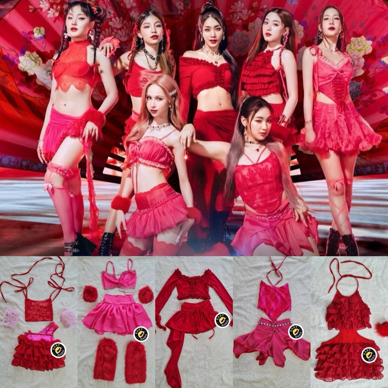 BABYGAGA Hot 2 Hot รับตัดชุด ชุดเต้น ชุดโคฟ ชุดโคฟเวอร์ TPop T-Pop Dance Outfit