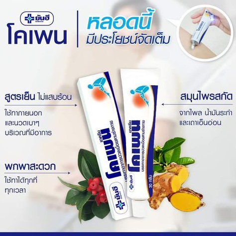 ยันฮี โคเพนครีม Yanhee kopain cream 30 G.