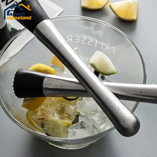 แท่งบดผลไม้ ไม้บดค็อกเทล ค้อนน้ำแข็ง สเเตนเลส 304 อุปกรณ์บาร์เทนเดอร์ Cocktail Muddler