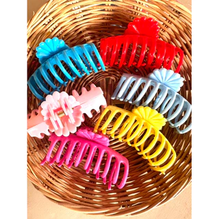 กิ๊บหนีบผม ยกแพ็ค 6 ชิ้น (6 สี)