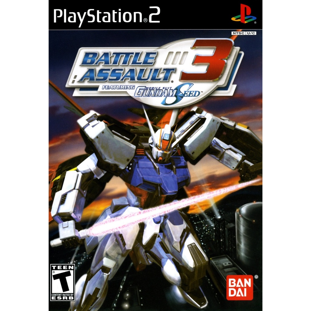 แผ่นเกมส์ PS2 Battle Assault 3 featuring Gundam Seed   คุณภาพ ส่งไว (CD)