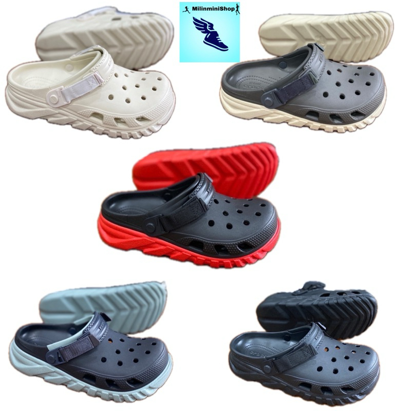 🔥รองเท้าแตะแบบสวม Crocs Duet Max II Clog ไซส์ M7--M11 🩴🎖️