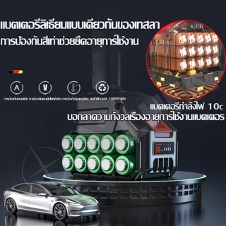 รุ่นใหม่ปี 2025 แถมโซ่XCHENG 6 นิ้ว เลื่อยไฟฟ้า เลื่อยไฟฟ้าไร้สาย ยืดไสลด์ได้สามส่วน ความสูงที่เลื่อยได้ 1.8m-3.5m