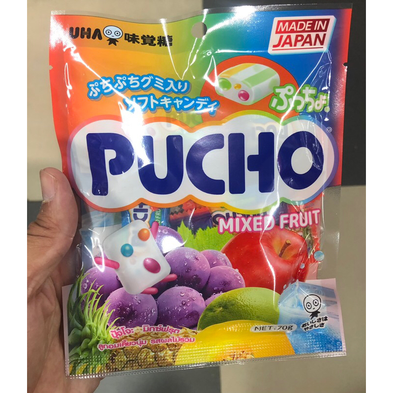 ลูกอม PUCHO รสผลไม้รวม 🇯🇵🇯🇵 ขนาด 70g