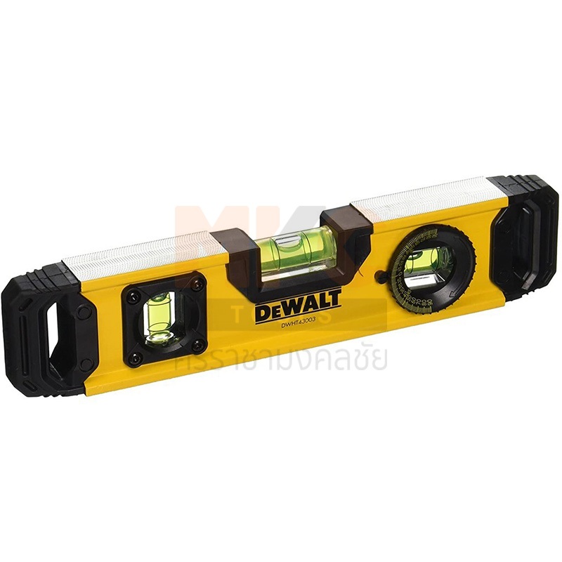 Dewalt ระดับน้ำ DWHT43003 ขนาด 9นิ้ว ทรงตอร์ปิโด แถบแม่เหล็ก