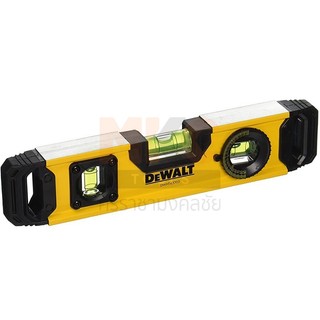 Dewalt ระดับน้ำ DWHT43003 ขนาด 9นิ้ว ทรงตอร์ปิโด แถบแม่เหล็ก