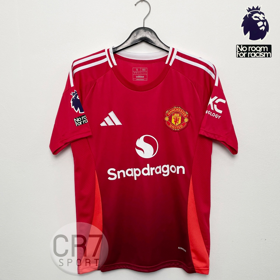เสื้อฟุตบอล ทีมแมนยู Home เหย้า 2024-2025 เกรดแฟนบอลAAA