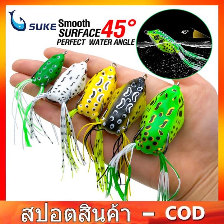 (ส่วนลดขั้นต่ำ)จัดส่งจากกรุงเทพฯเหยื ่ อตกปลาตะขอคู ่ ด ้ านบนกบน ้ ําประดิษฐ ์ เหยื ่ อตกปลา Tackle