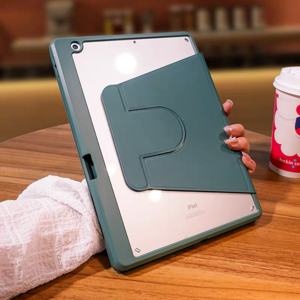 พร้อมส่ง เคสไอแพดหมุนได้ 360°เคสสำหรับ iPad air4 air5 10.9 gen7gen8gen9 10.2 mini45 gen10 For iPad air1 iPad air2 9.7
