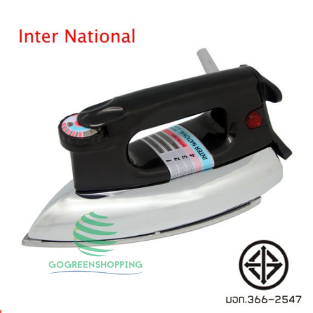 📣‼️พร้อมส่ง INTERNATIONAL เตารีด เตารีดหนัก ขนาด 3.5 ปอนด์ (มีสายดินและมอก.) IRON รุ่น SD-355 gg99