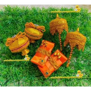 🔥เซ็ตvายดี🔥 เครื่องบวชพsะ (บาตรจิ๋ว/ร่มนาค/ผ้าไตร)