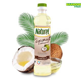น้ำมันมะพร้าว สำหรับปรุงอาหาร ตรา natural คีโตทานได้ (keto)