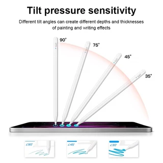 Actual 🇹🇭 ปากกาไอแพด วางมือ+แรเงาได้ ฟังก์ชันแม่เหล็ก pencil ปากกา pen stylus สำหรับ for iPad (2018-2022)