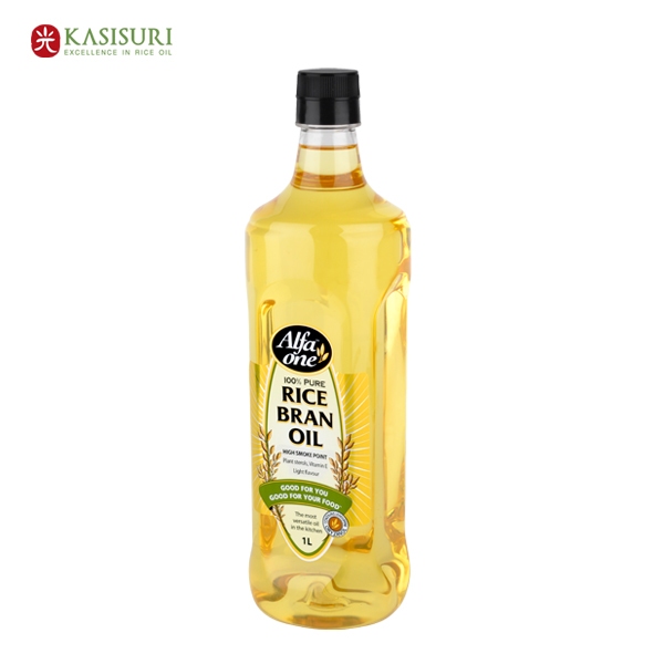 ALFA ONE น้ำมันรำข้าว Rice Bran Oil ขนาด 1 ลิตร