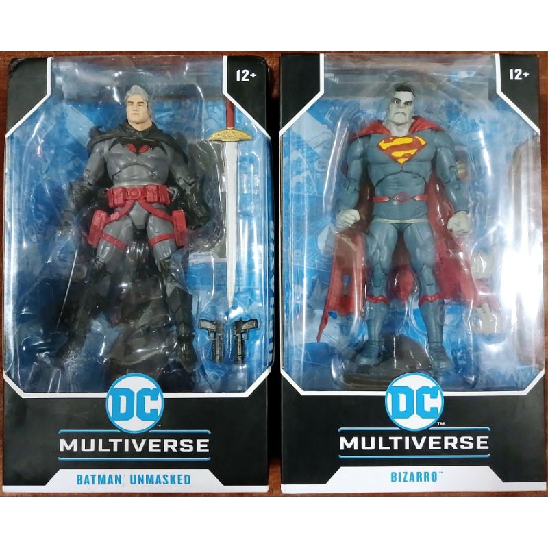 McFarlane Toy DC Multiverse Batman Unmasked , Superman Bizarro มือ 1 พร้อมส่ง