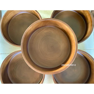 ถังไม้ อ่างสปาเท้า/สปามือ ผลิตจากไม้มะม่วง สีน้ำตาลไม้สัก ขนาด10“ 12“ 14” 16“