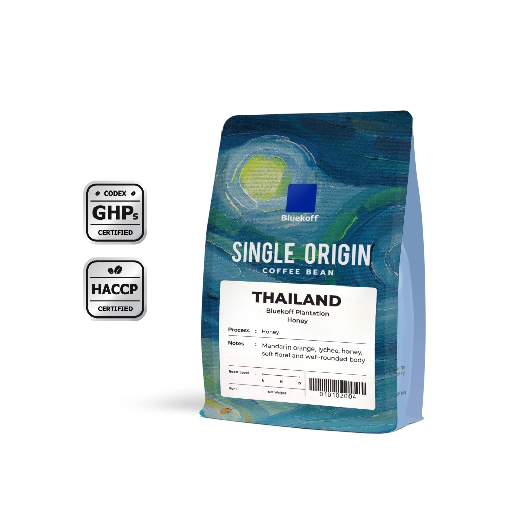 เมล็ดกาแฟ Honey PROCESS  Bluekoff Plantation: Honey  (250 กรัม)