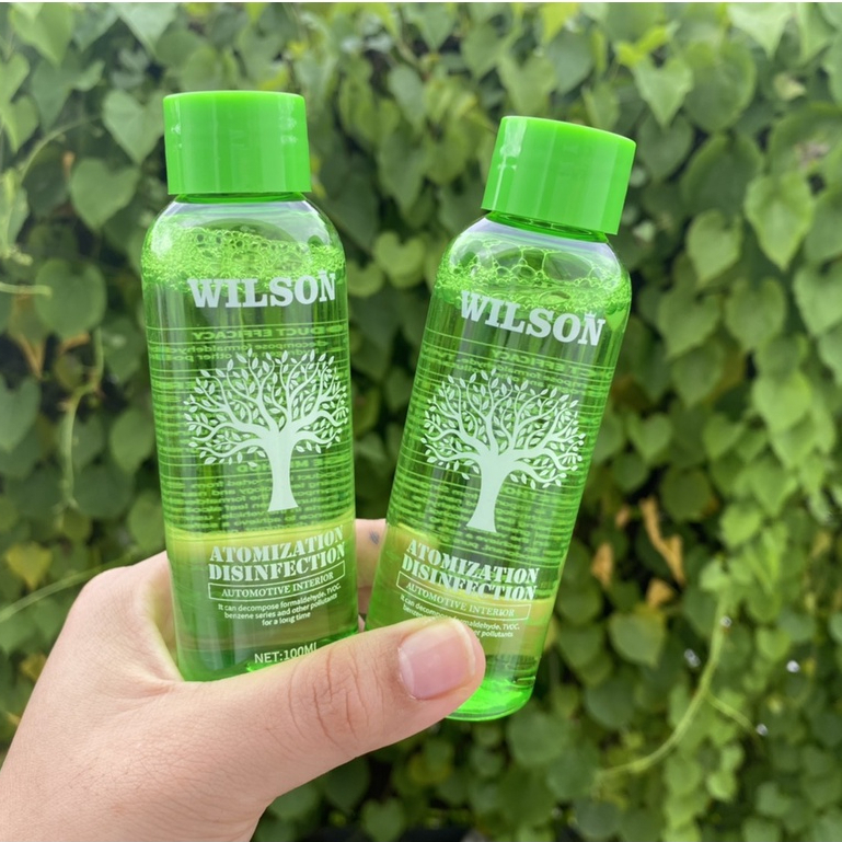 น้ำยาพ่น WILSON ขนาด 100ml ใช้กับเครื่องพ่นควัน ปลอดภัย กลิ่นหอมผ่อนคลาย ไม่มีสารอันตราย