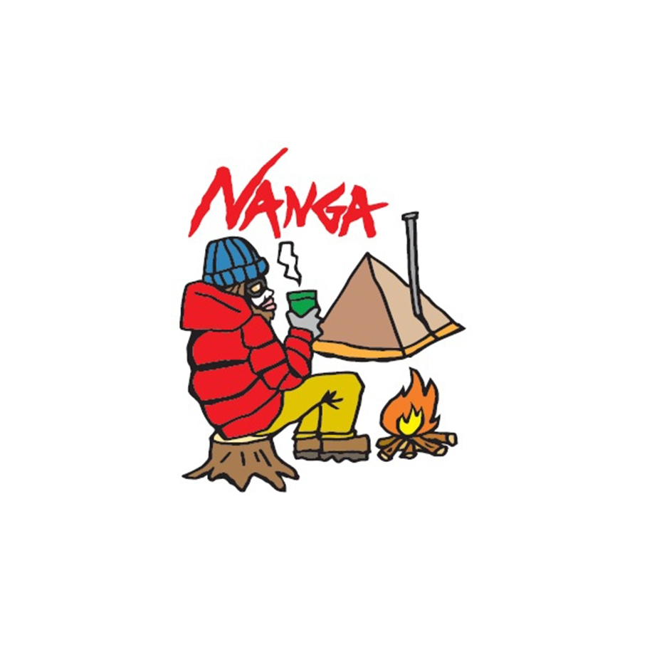 NANGA×USHIODA HIROAKI STICKER #F สติกเกอร์